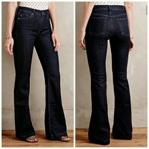AG High Rise Flare Jeans
